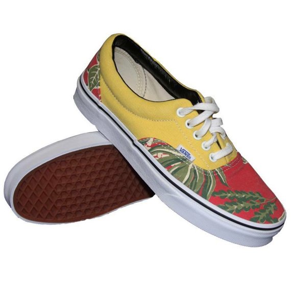 Vans Era Van Doren Mens 4 Womens 5.5 Red Hawaiian - Picture 1 of 3
